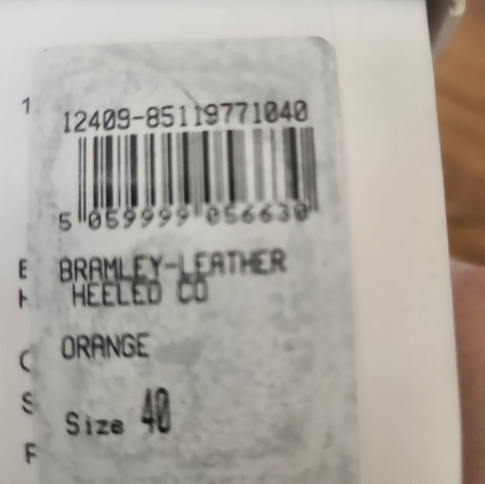 Reiss Women's Red Orange Bramley Stiletto 40 NWT - Picture 4 of 12